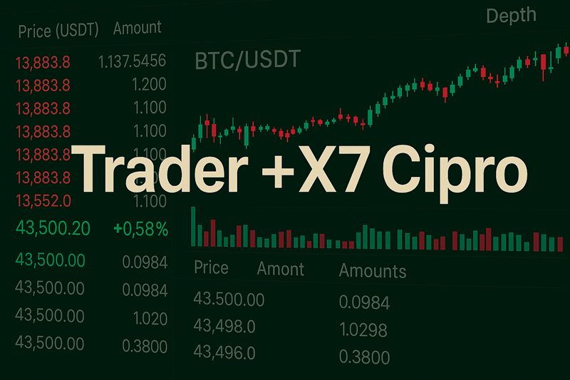 Trader +X7 Cipro cryptocurrency trading